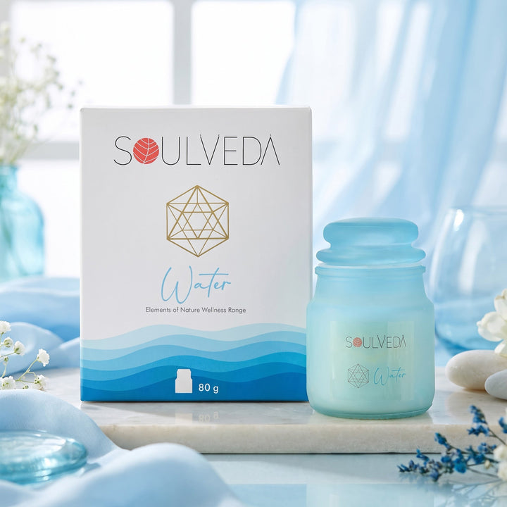 Soulveda Water Ocean Dreams scented jar candle 80g