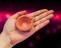 Earthen Clay Diya 12 Pc Set Puja Store Online Pooja Items Online Puja Samagri Pooja Store near me www.satvikstore.in