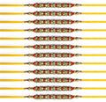 Rakhi Set of 12 Pcs Puja Store Online Pooja Items Online Puja Samagri Pooja Store near me www.satvikstore.in