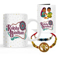 Rakhi with Mug Gift Combo Set Puja Store Online Pooja Items Online Puja Samagri Pooja Store near me www.satvikstore.in