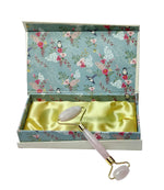 Premium Rose Quartz Face Roller with Box – Radiance & Skin Care