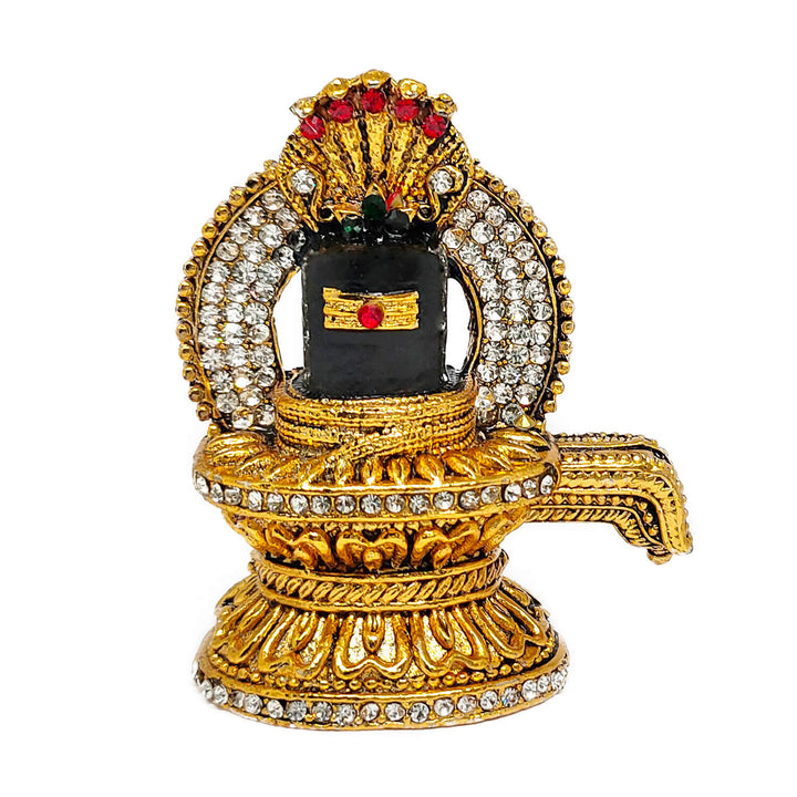 Metal Shivling with Sheshnag Puja Store Online Pooja Items Online Puja Samagri Pooja Store near me www.satvikstore.in