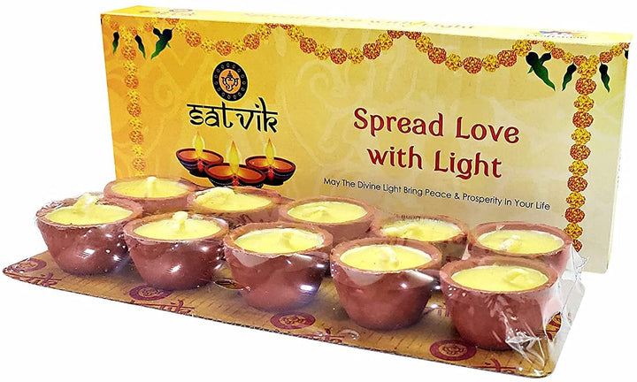 60 Min Cow Ghee Diya (Nitya Jyot) Puja Store Online Pooja Items Online Puja Samagri Pooja Store near me www.satvikstore.in