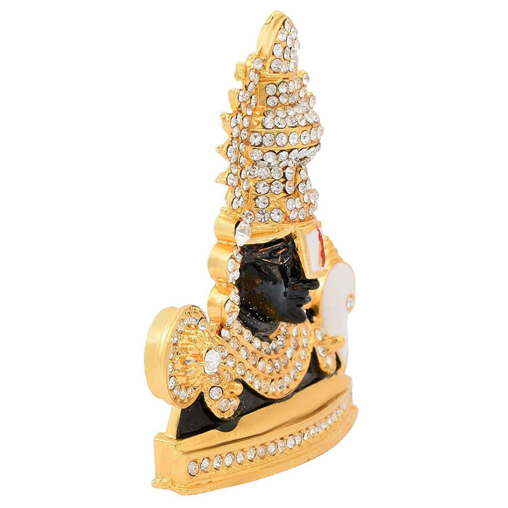 Metal Tirupati Balaji Idol Puja Store Online Pooja Items Online Puja Samagri Pooja Store near me www.satvikstore.in