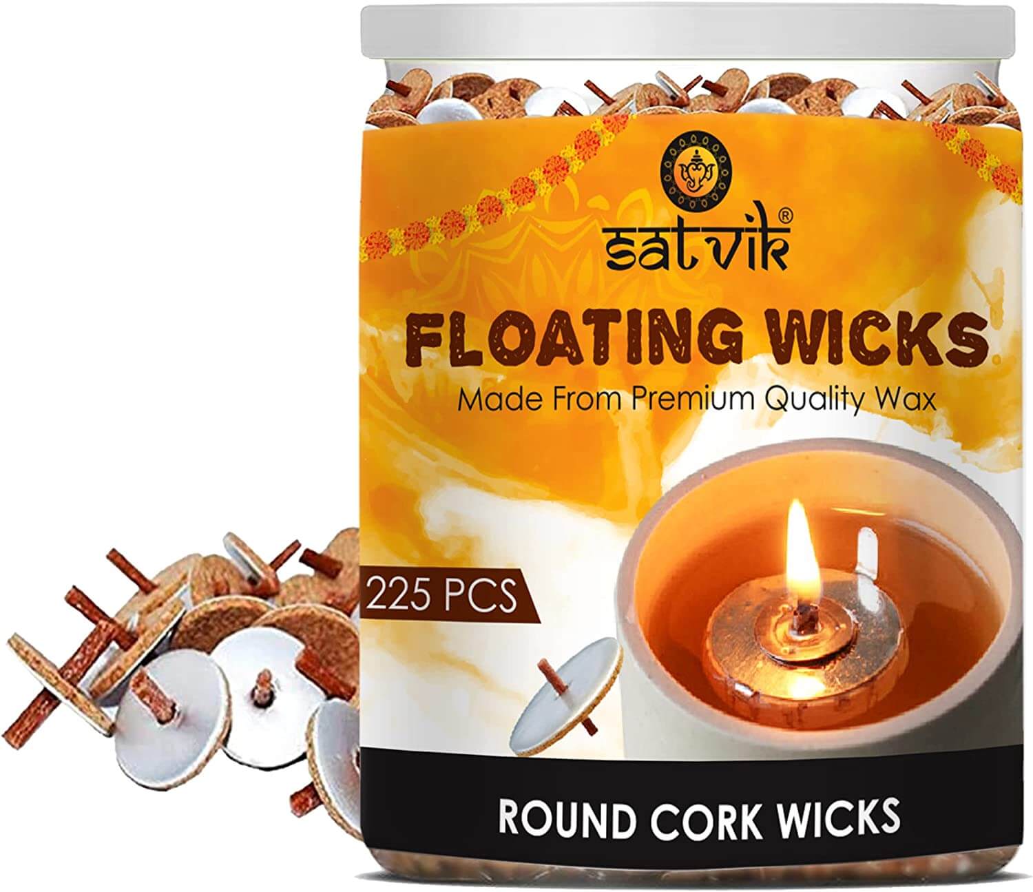 how to make wick at home, floating wick diy, wick(batti) for festivals, diy  candle wicks