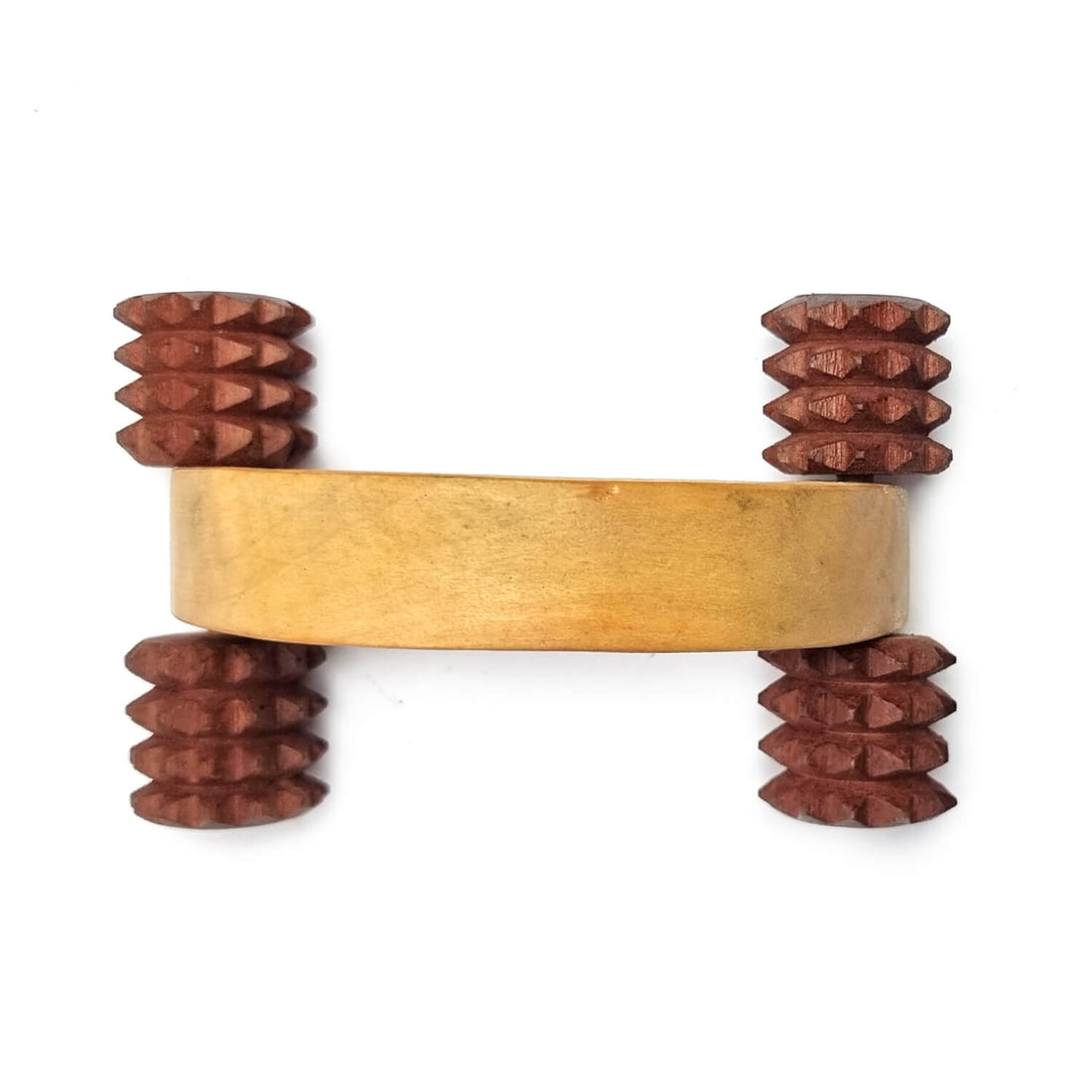 Wooden Back Roller Massager – Natural Relaxation for Back Pain Relief