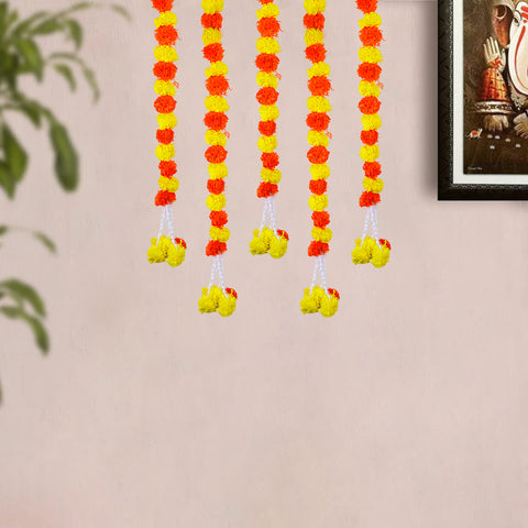Beautiful Red And Yellow Backdrop (Latkan)