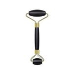 Black Obsidian Face Roller with Gua Sha – Detox & Glow Naturally