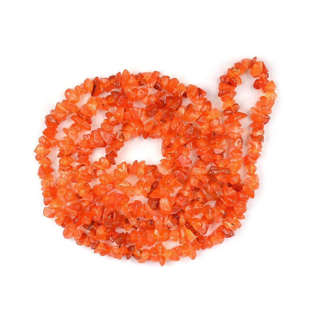 Carnelian Crystal Necklace - Chakra Healing & Vitality Boost