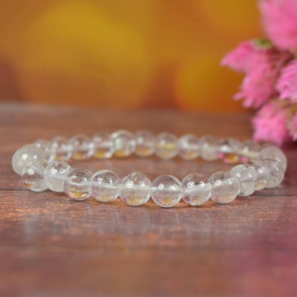 Raw Clear Quartz Crystal Bracelet | PlayHardLookDope