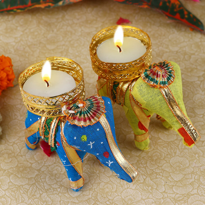 Elephant Tea Light Holder | India’s Largest Pooja Accessories Brand – www.satvikstore.in