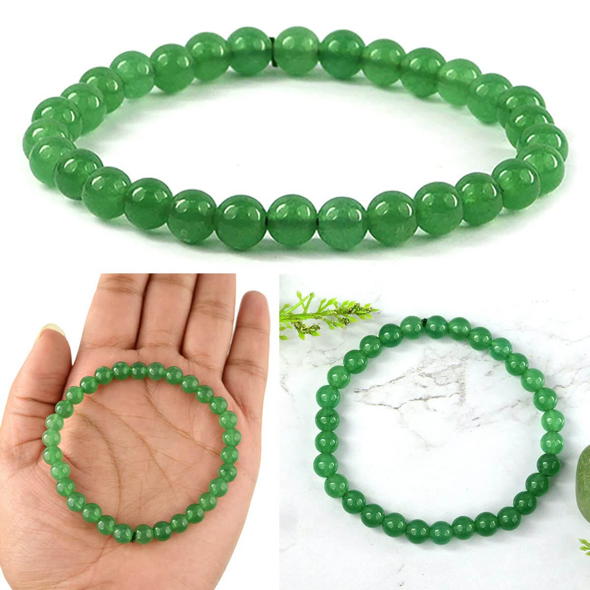 Citrine, Pyrite & Green Aventurine Bracelets - Healing World