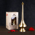 Gulab Pash (Holy Water Sprinkler), traditionally crafted vessel used for sprinkling rose water or holy water during pooja, havan, and spiritual rituals. 
India’s Largest Pooja Accessories Brand – www.satvikstore.in 