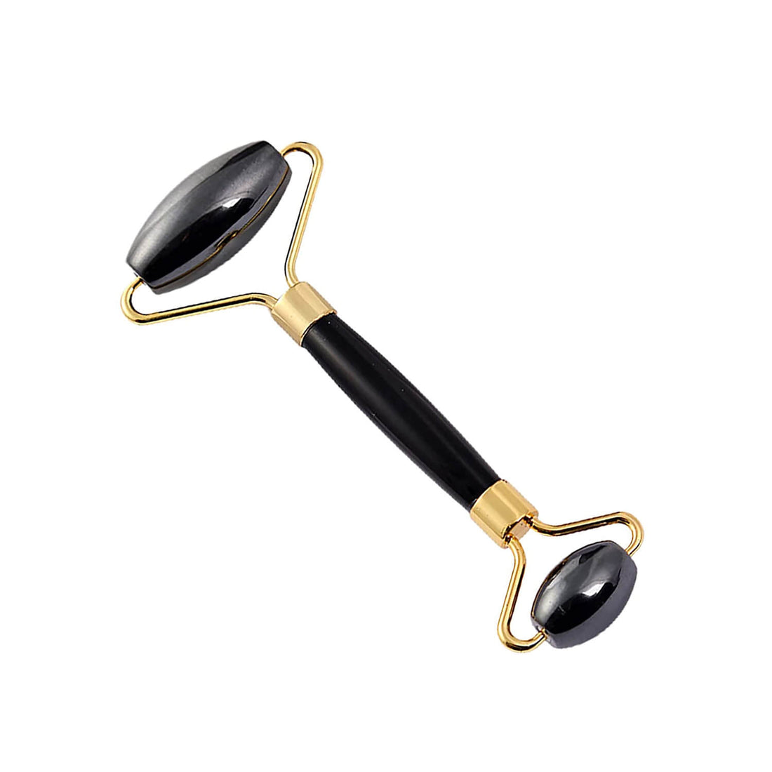 Hematite Face Roller with Gua Sha – Detox & Grounding Therapy