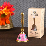 Stunning Floral Brass Pooja Bell/Ghanti