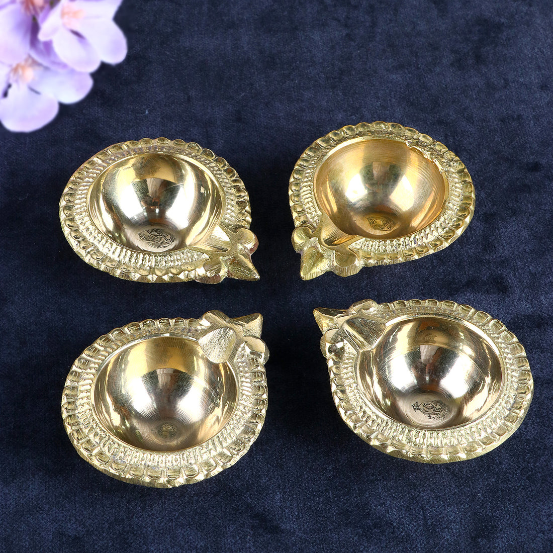 Pure Brass Lakshmi Diya