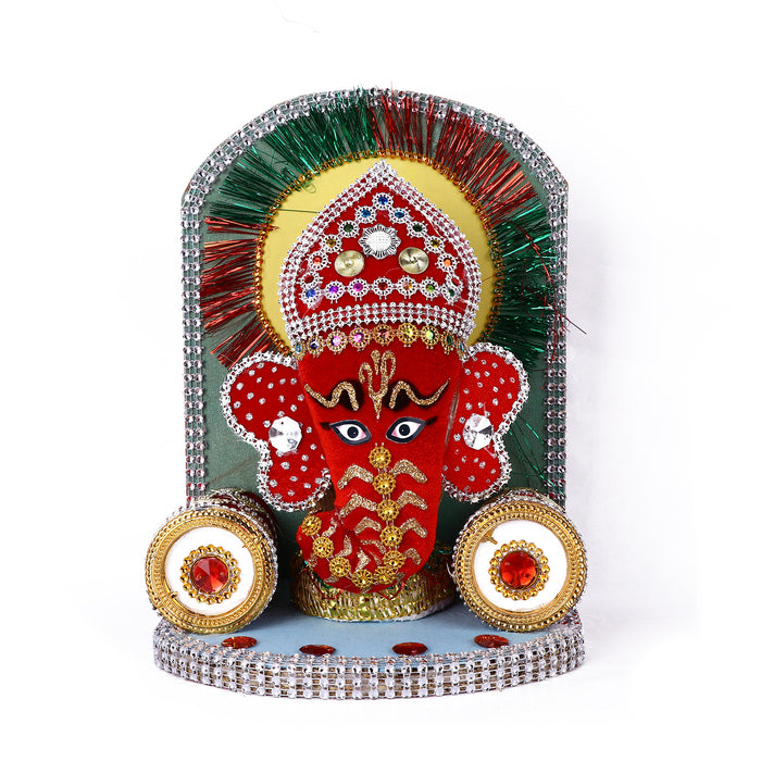 Ganesha Singhasan (Green)