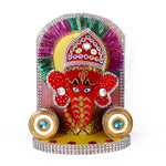 Ganesha Singhasan (Pink)