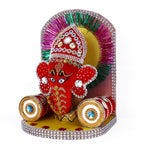 Ganesha Singhasan (Pink)