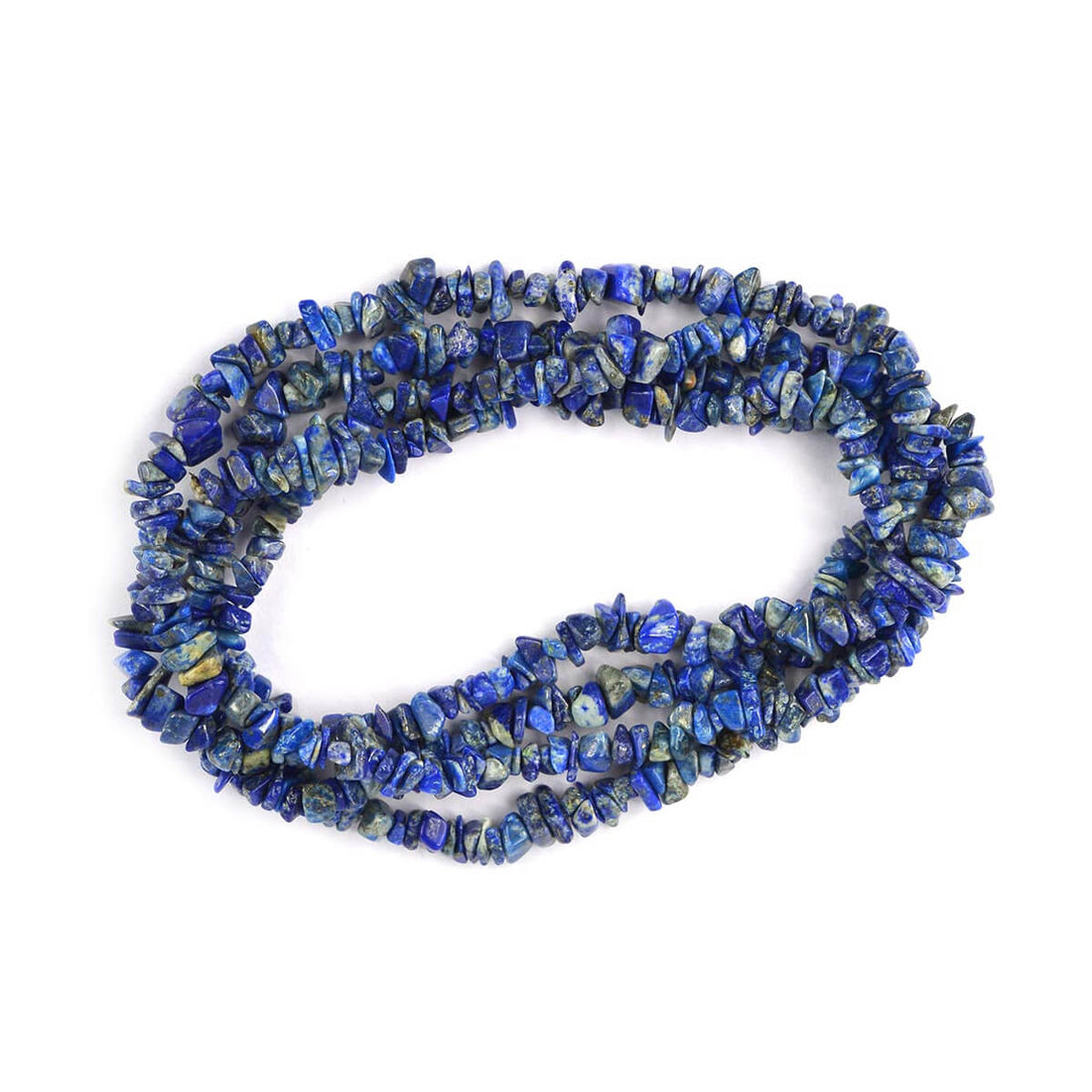Lapis Lazuli Crystal Necklace for Chakra Healing & Intuition