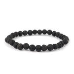 Authentic Lava Crystal Bracelet for Reiki Healing 6 MM