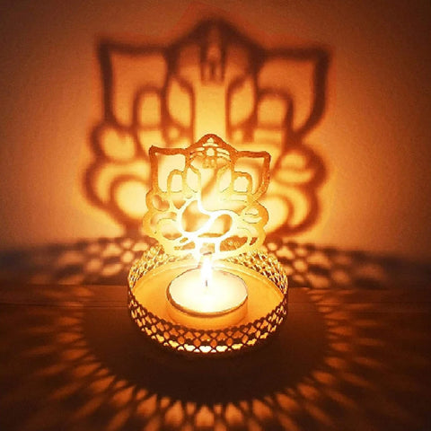 Lord Ganesha Shadow Diya | India’s Largest Pooja Accessories Brand – www.satvikstore.in
