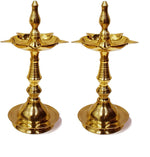 Brass Kerala Inauguration Diya (12.5 Inch) Puja Store Online Pooja Items Online Puja Samagri Pooja Store near me www.satvikstore.in