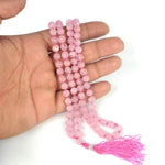 Rose Quartz Crystal Necklace 6MM | Heart Chakra Healing