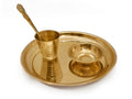 Special Gopal ji Bhog Pooja Thali 15.24cm (6 Inch) is a beautifully crafted offering plate designed for presenting prasad to Lord Krishna. Ideal for daily pooja rituals, it ensures purity and devotion during spiritual ceremonies – India’s Largest Pooja Accessories Brand – www.satvikstore.in