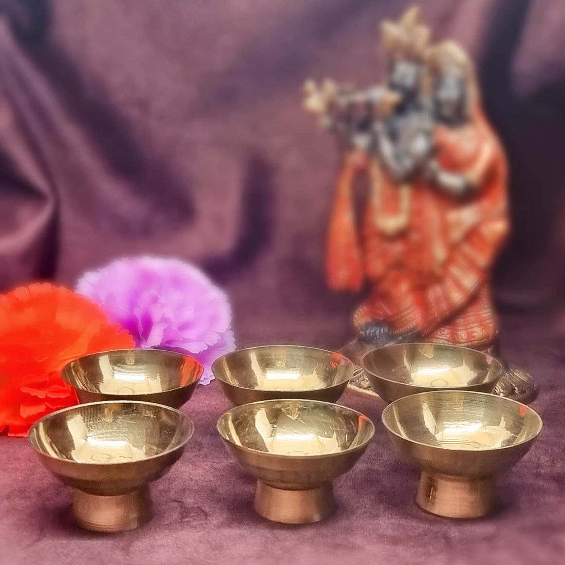 Brass Tibetan Diya (Buddiest Alter Supplies)