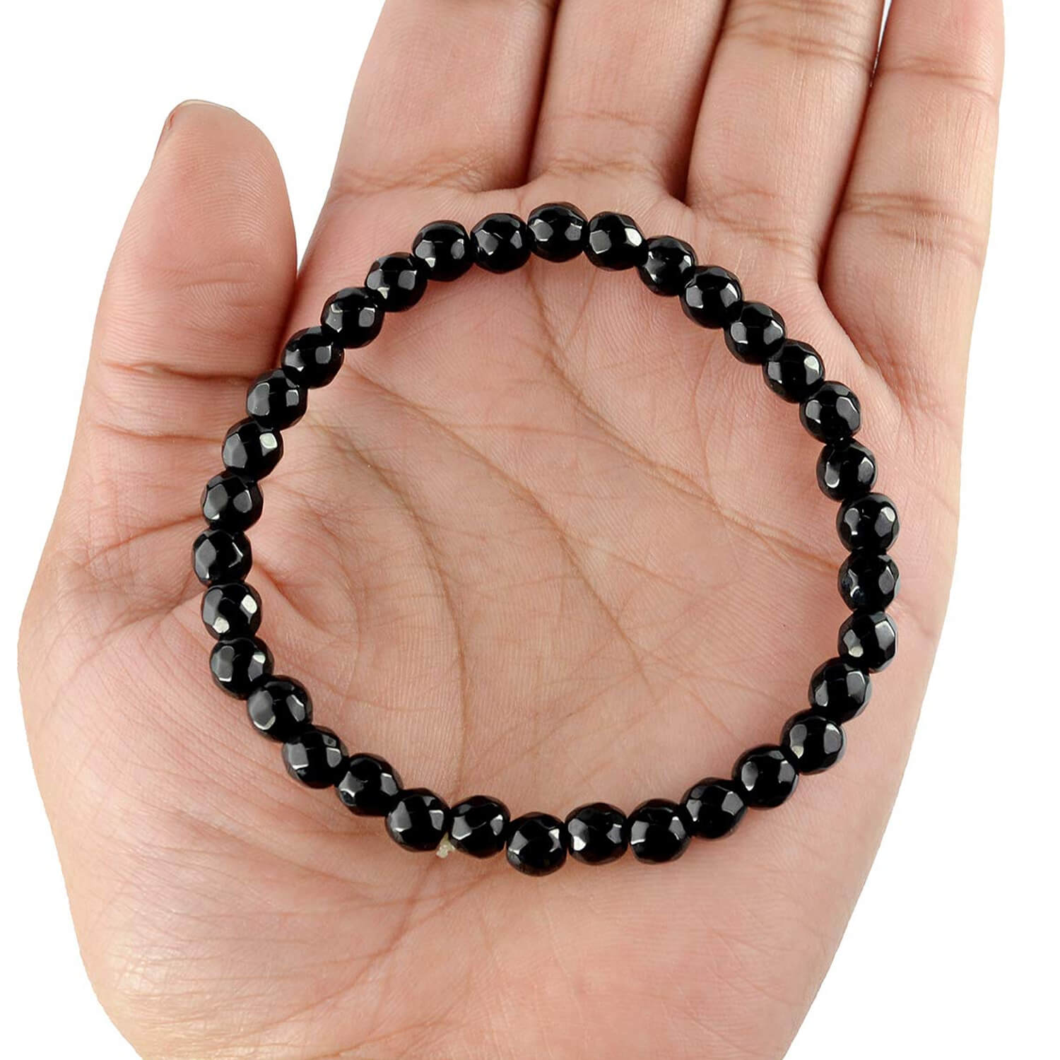 Onyx Black and Red Tiger Natural Stone Bracelet with MagSnap FOR MEN by  Mesmerize  Mesmerize India