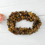 Tiger Eye Crystal Necklace for Chakra Healing