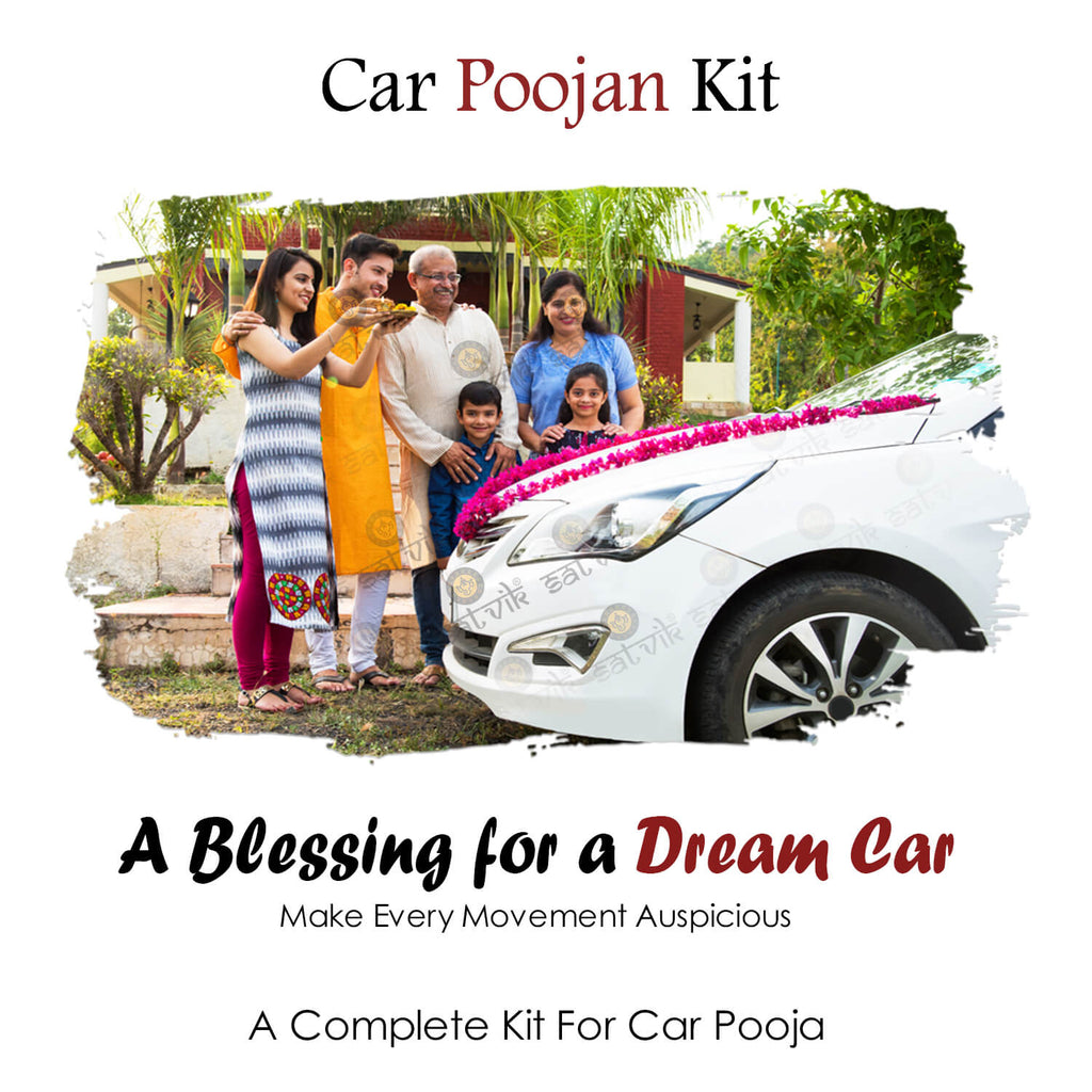 Mini Car Poojan Kit Puja Store Online Pooja Items Online Puja Samagri Pooja Store near me www.satvikstore.in