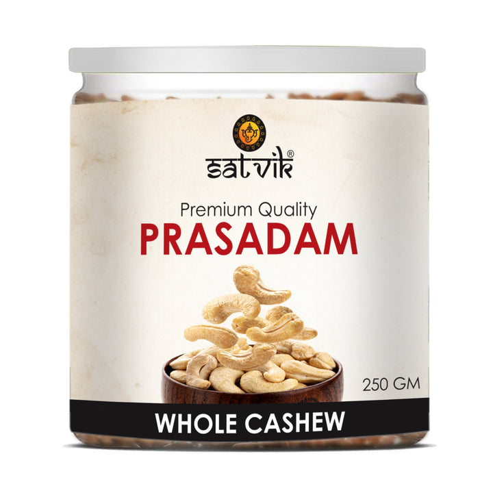 Cashew Nut Whole-250gm Puja Store Online Pooja Items Online Puja Samagri Pooja Store near me www.satvikstore.in